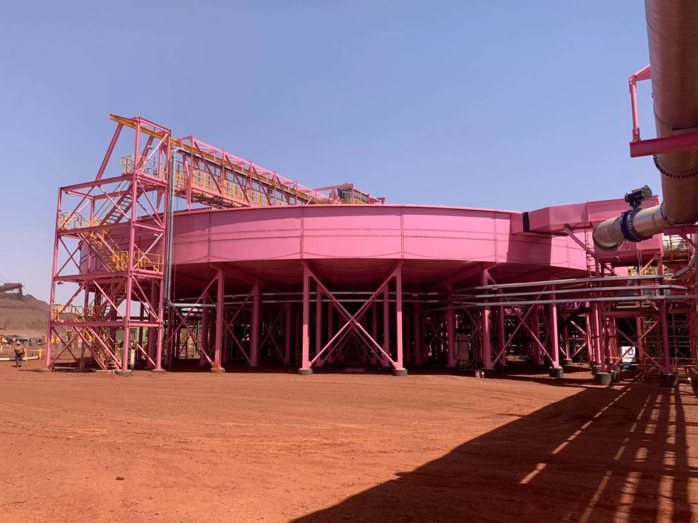Waste Acid Thickening Treatment Thickener Customized Sediment Tank