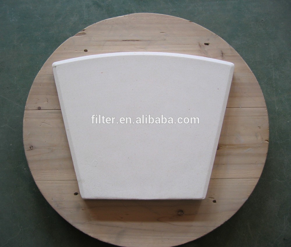 High Quality Alumina Ceramic Vacuum Disc Filter For Calcium Salt Dewatering